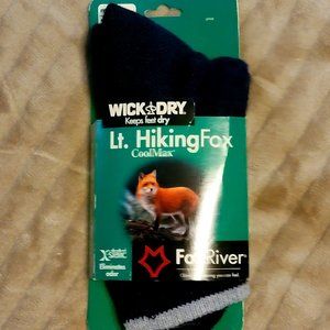 Fox River CoolMax unisex hiking crew socks NIB